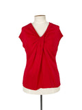 Chemisier rouge taille 42