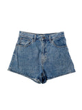 Short en jean bleu taille 38 femme classique décontracté quotidien