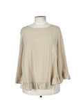 Chemisier beige taille 42
