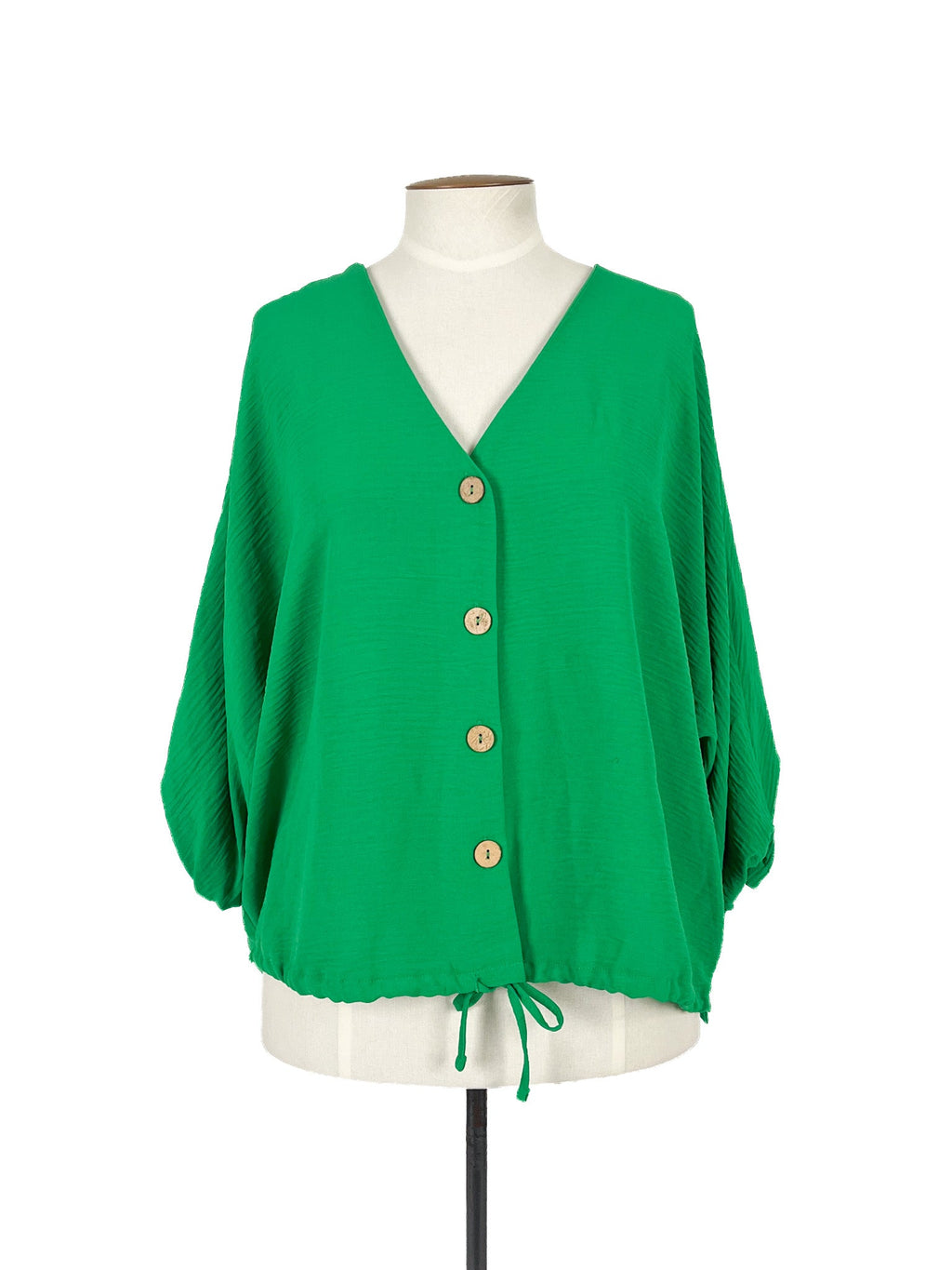 Chemisier vert Taille 46
