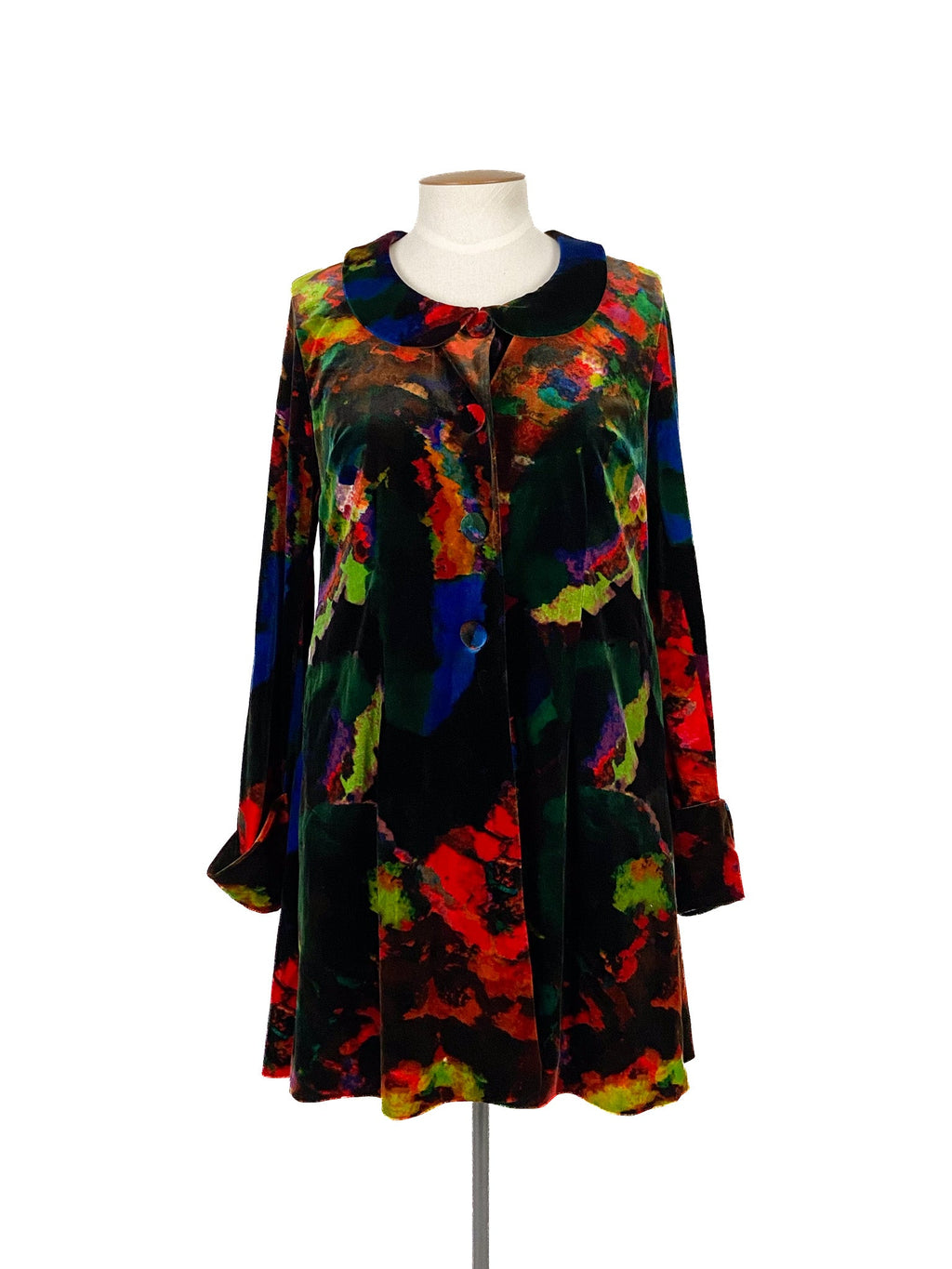 Veste en polyester à manches longues multicolore Taille 12 Très bon état