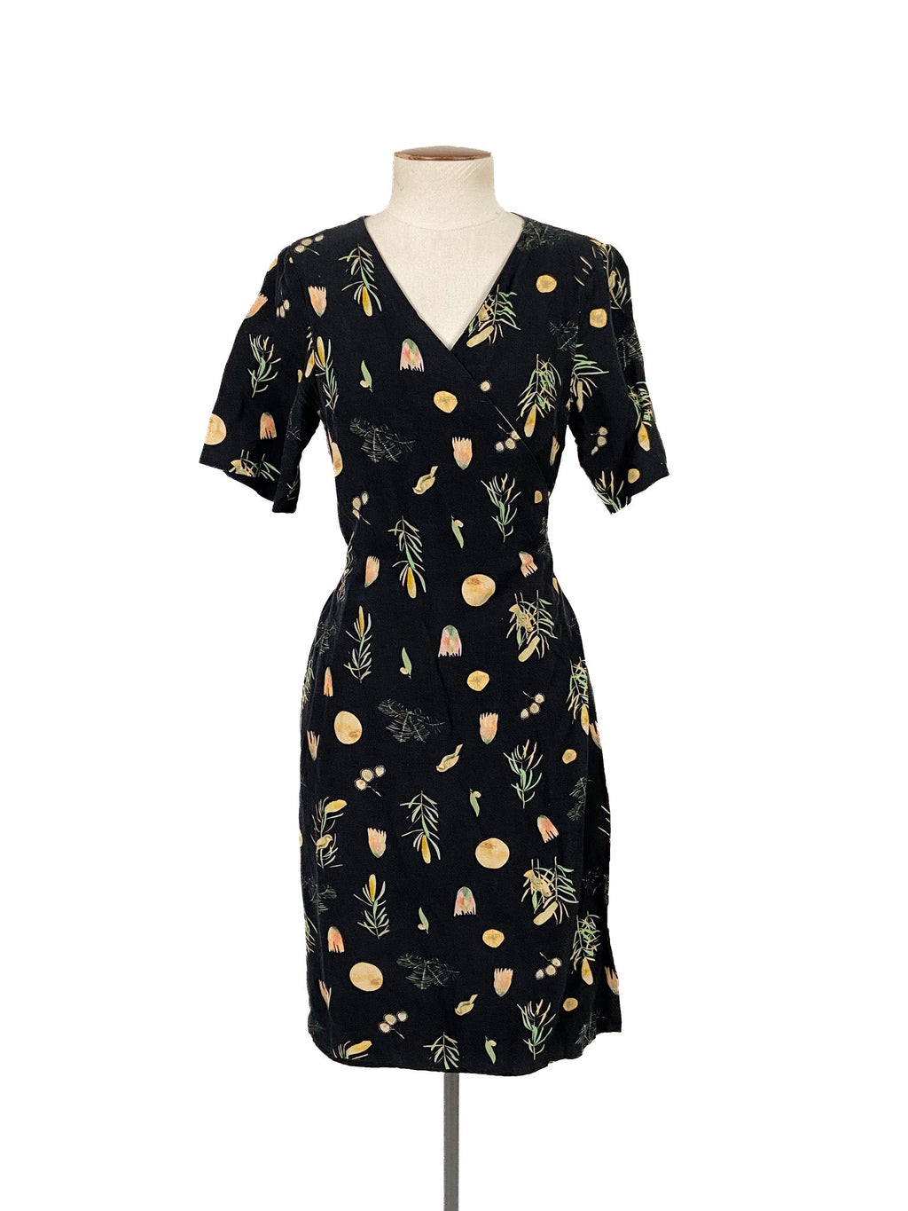 Robe midi bleu marine taille 38