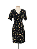 Robe midi bleu marine taille 38