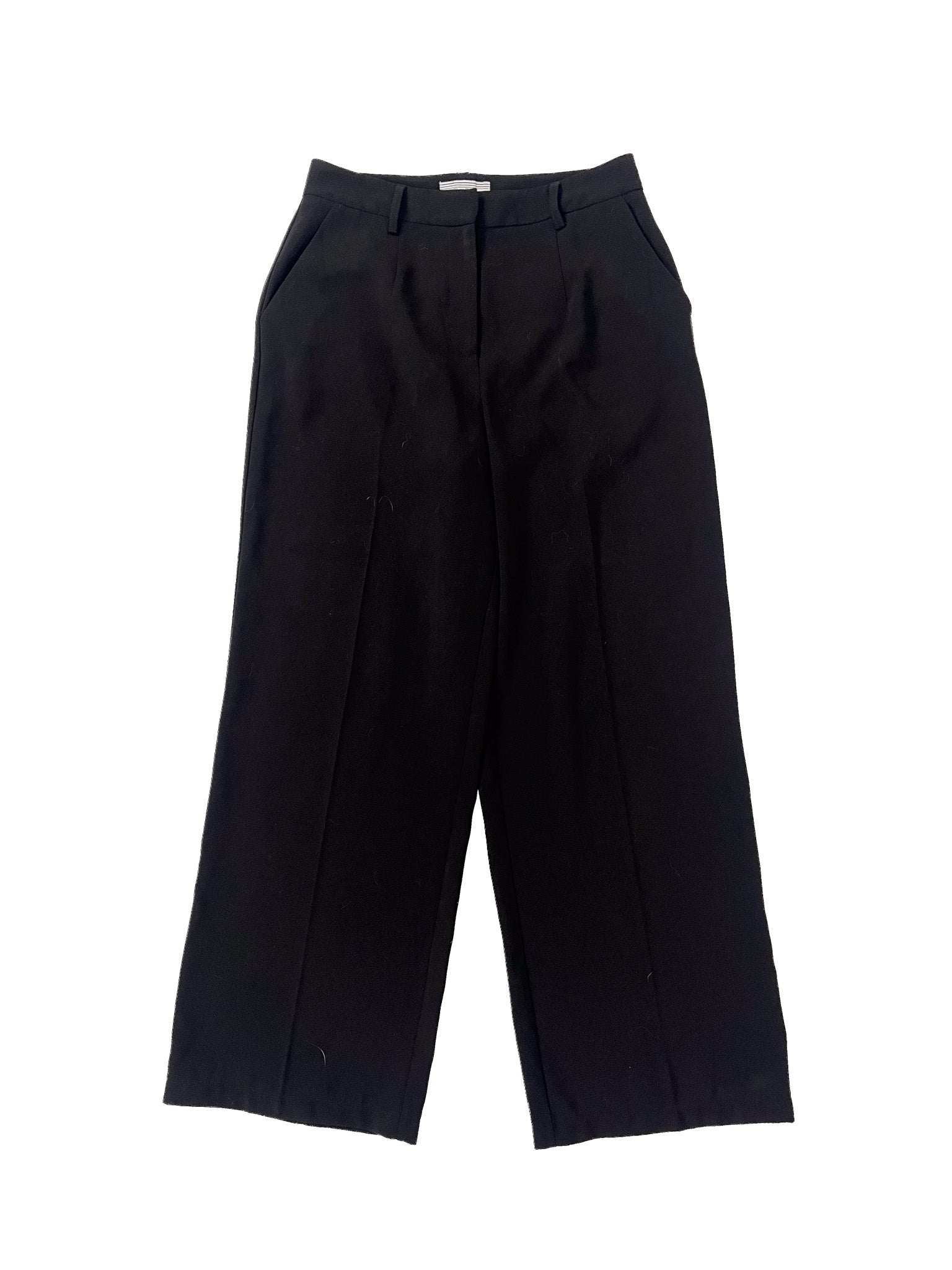 Pantalon large noir taille 40
