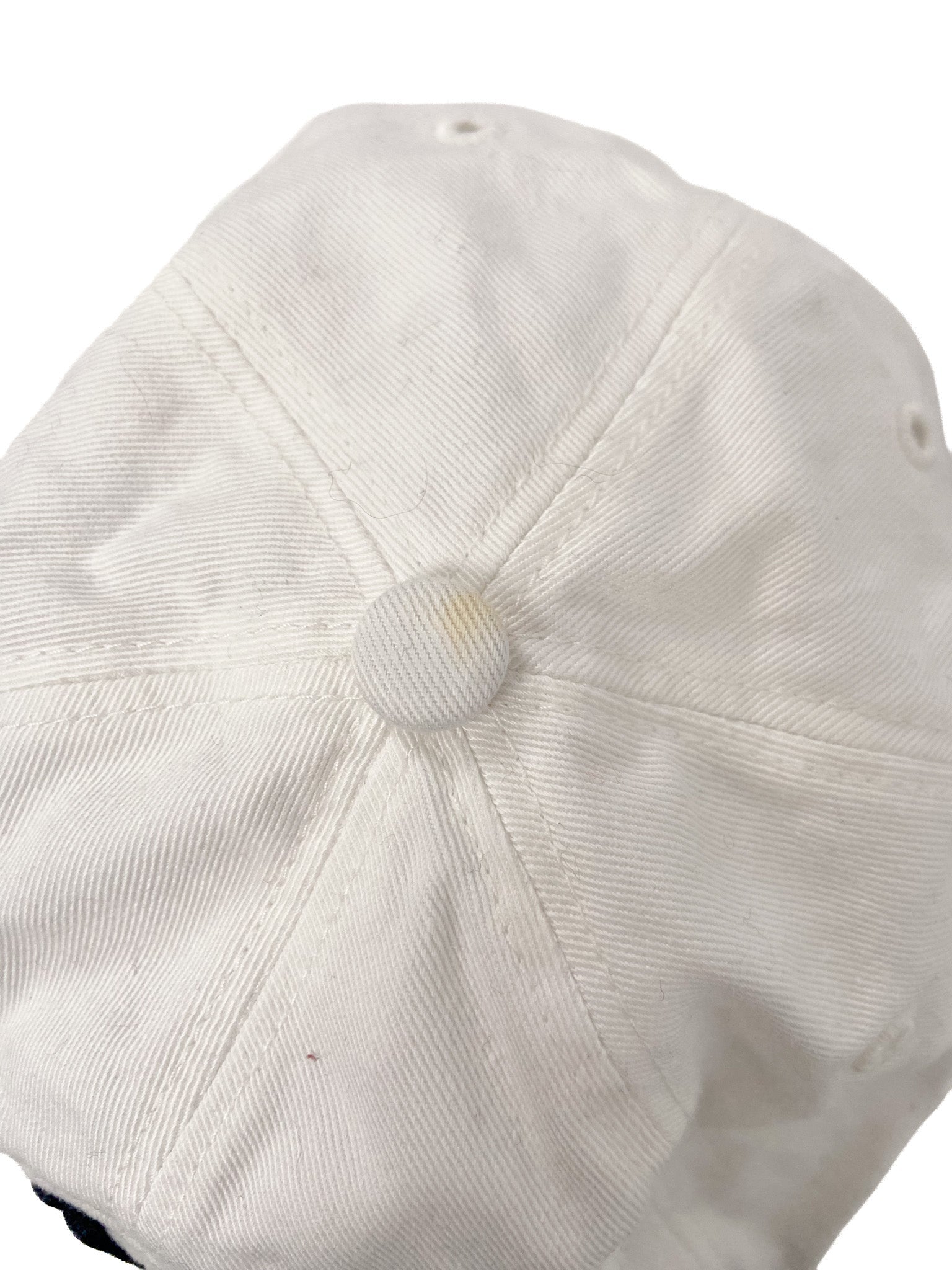 Casquette de baseball blanche ajustable Taille unique Unisexe Décontractée