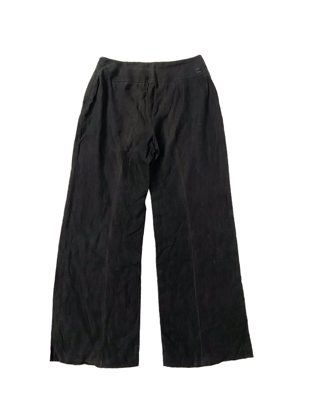 Pantalon en lin noir taille 12