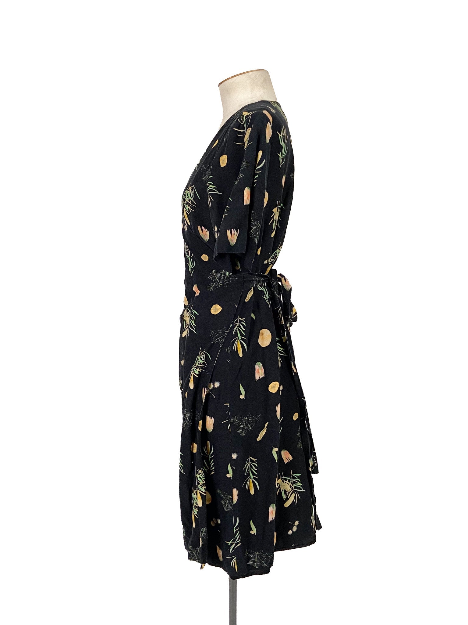 Robe midi bleu marine taille 38