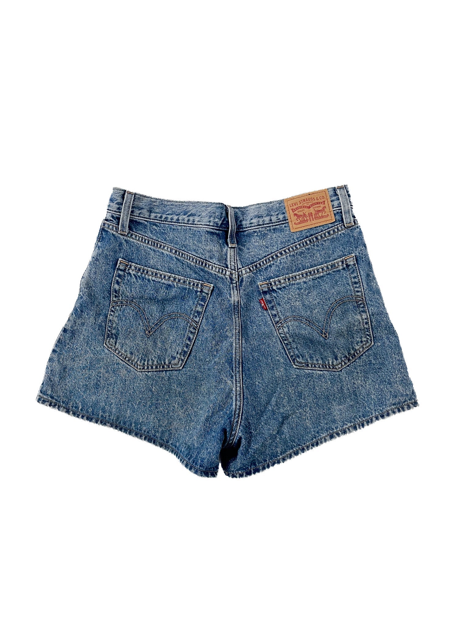 Short en jean bleu taille 38 femme classique décontracté quotidien