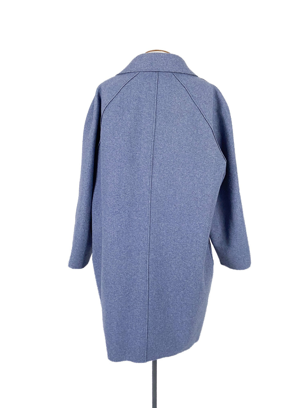 Manteau en polyester à manches longues bleu taille 18 femme