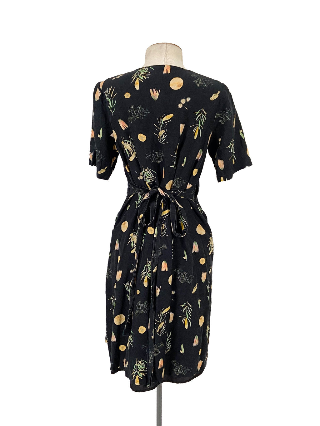 Robe midi bleu marine taille 38