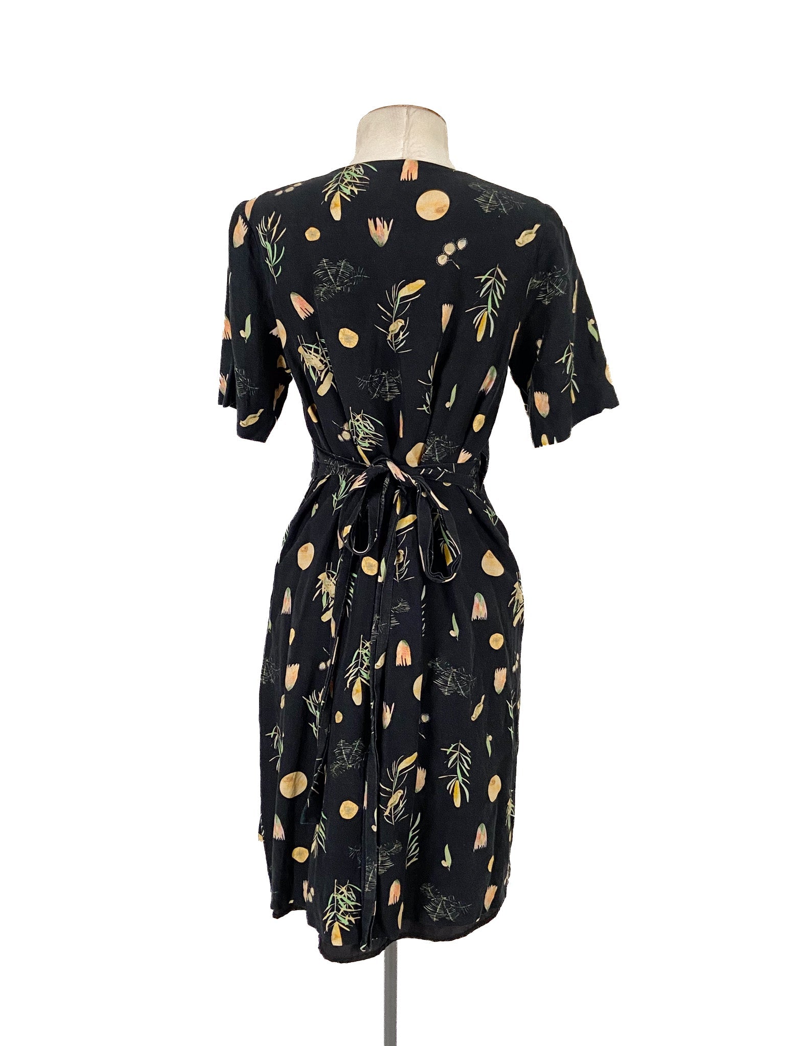 Robe midi bleu marine taille 38