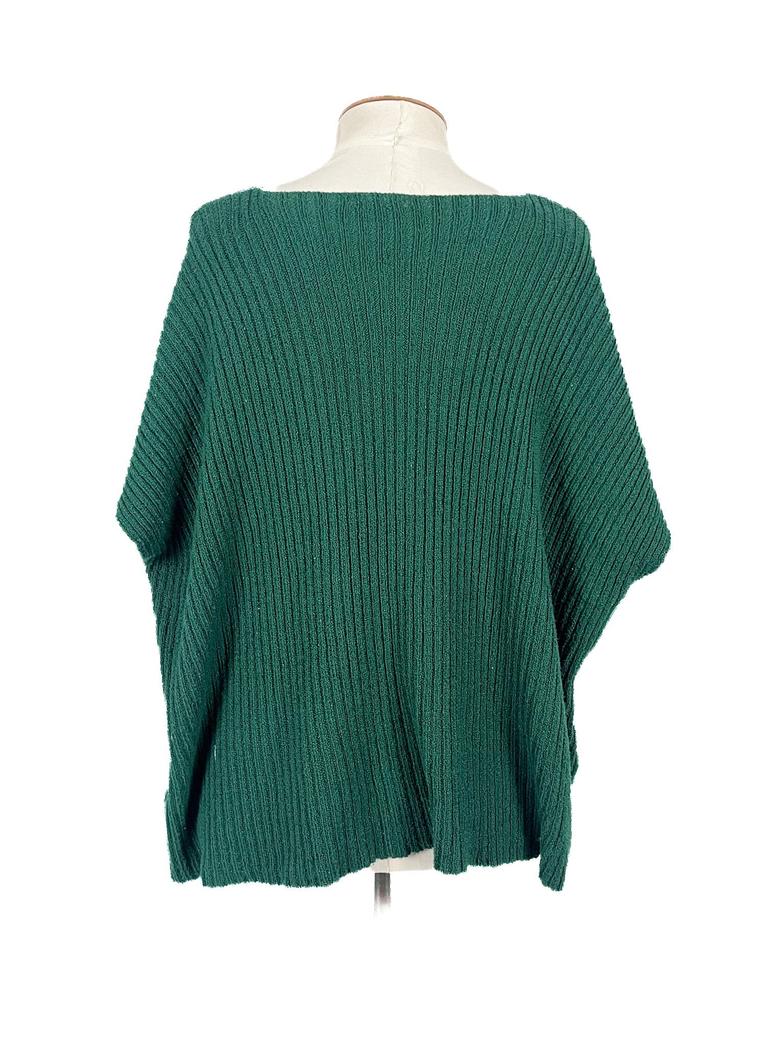Haut vert à manches courtes et coupe décontractée Taille unique