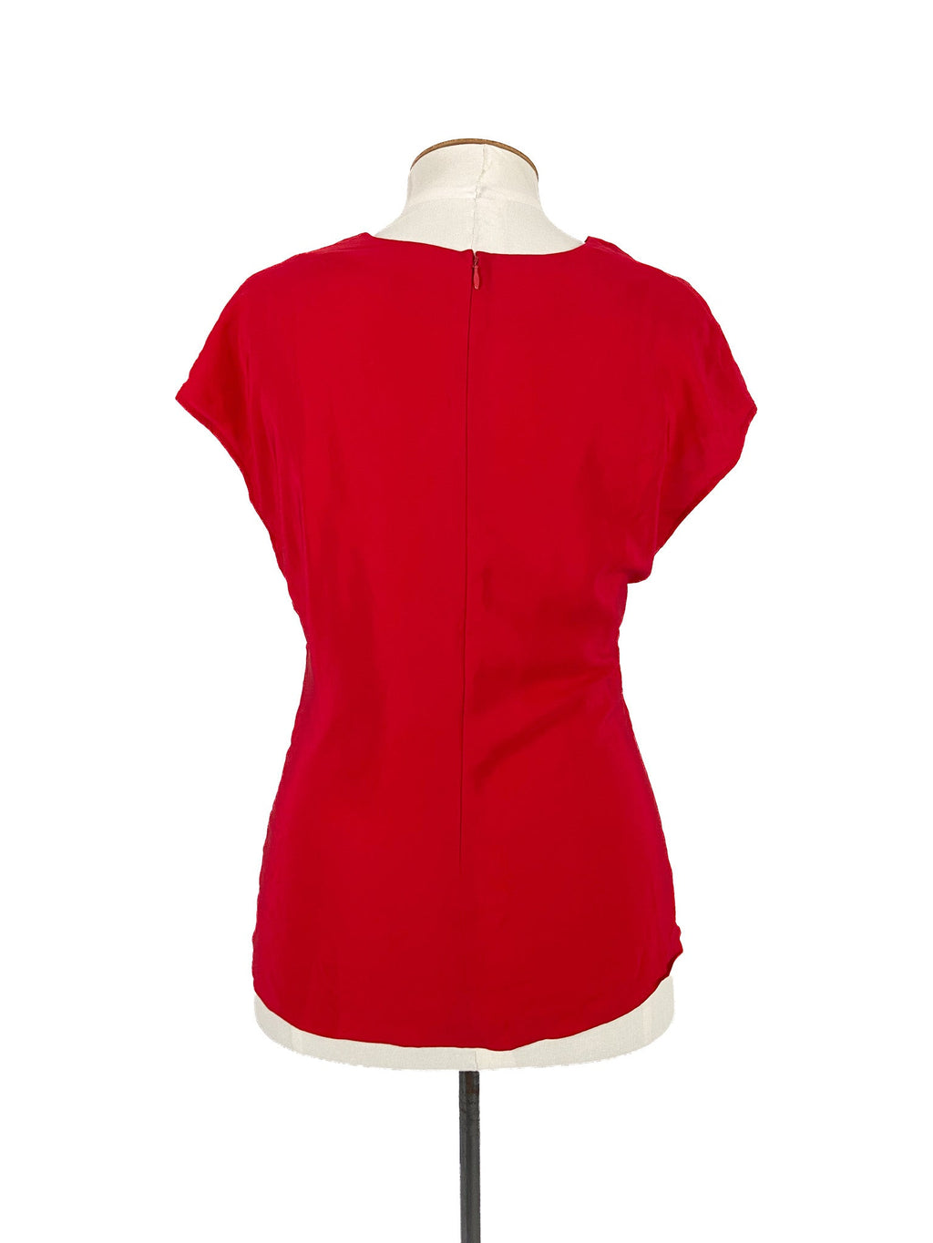 Chemisier rouge taille 42