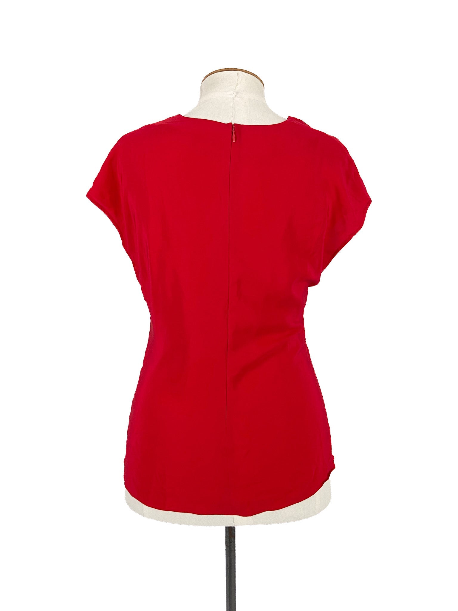 Chemisier rouge taille 42