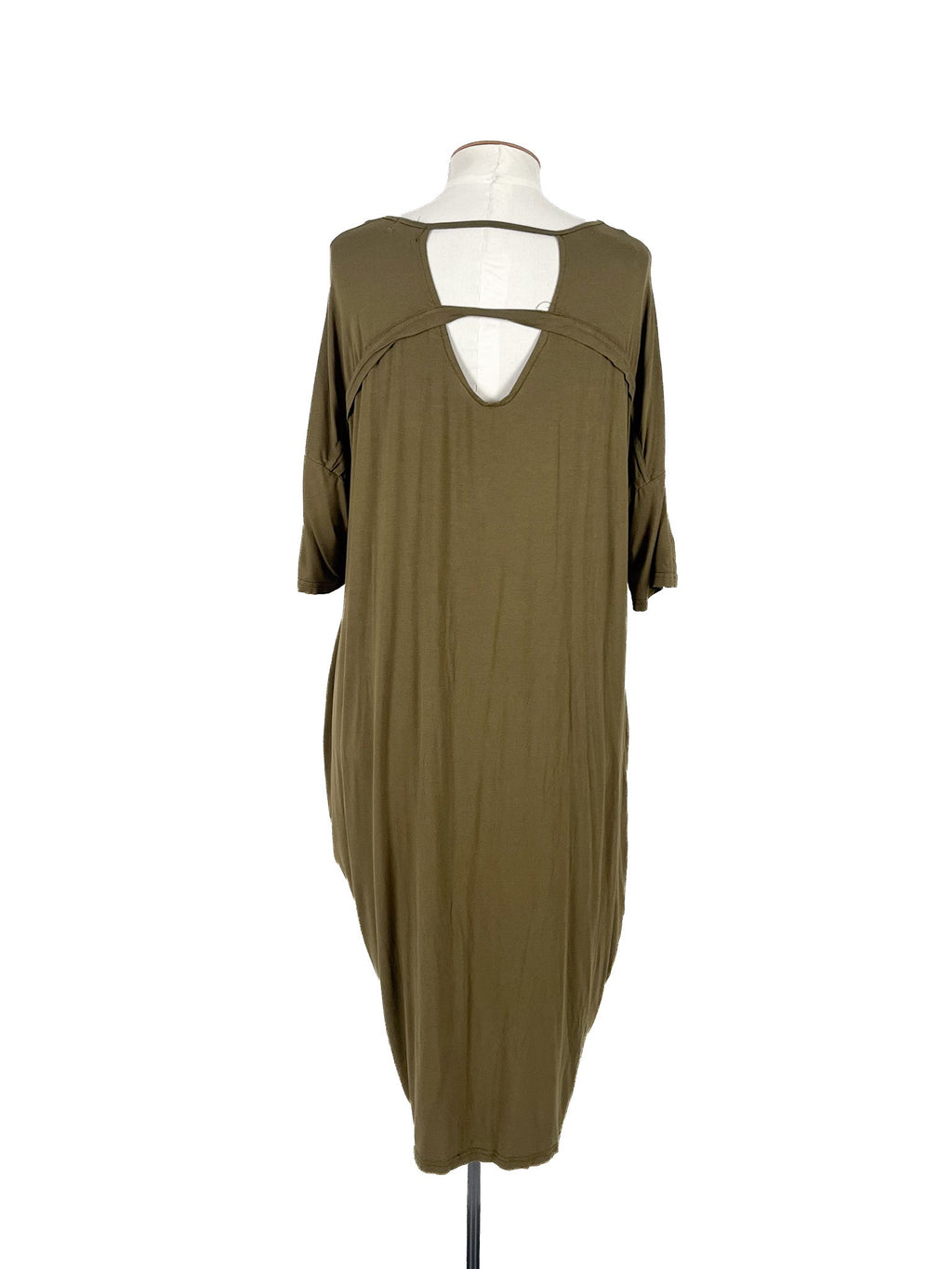 Mini-robe verte taille 18